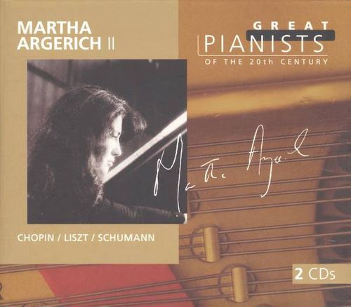 Frédéric Chopin, Franz Liszt, Robert Schumann, Martha Argerich