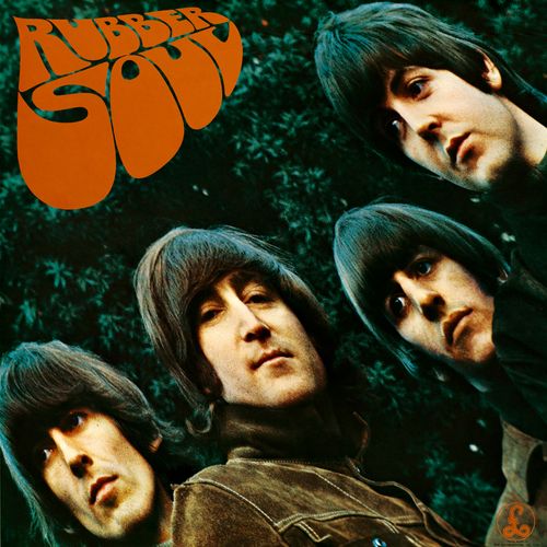 beatles rubber soul (RARE TEST AAD盤) Beatles Rare Signed Rubber Soul Capitol Version Artwork Cover LP