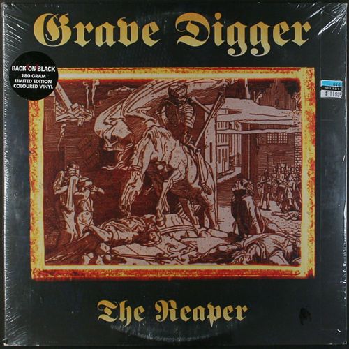 Grave Digger The Reaper Back On Black 180 Gram Yellow Vinyl Vinyl Lp Amoeba Music