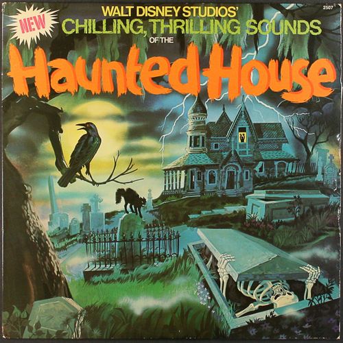 Rare The Haunting Horror sound effects record The Gayle House Comic Mail Order 
