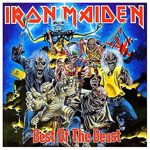 CD Best of the Beast／Iron Maiden 輸入盤　帯付き Iron Maiden – Best Of The Beast – 2 x CD (Slip Cover, Compilation