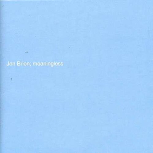 Jon Brion Meaningless Cd Amoeba Music