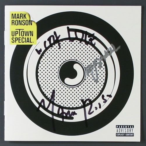 Mark Ronson Uptown Special Signed Cd Amoeba Music 2 out of 5 stars. mark ronson uptown special signed