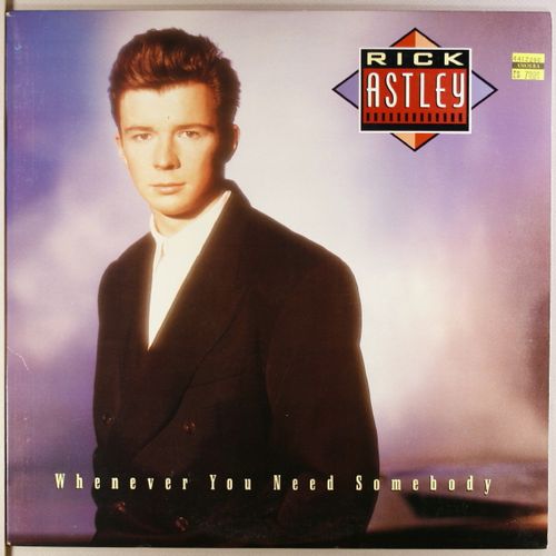 Rick Astley Whenever You Need Somebody Vinyl Lp Amoeba Music