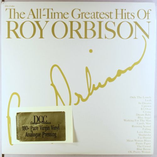 Roy Orbison The All Time Greatest Hits Of Roy Orbison Dcc 180 Gram Vinyl Vinyl Lp Amoeba Music