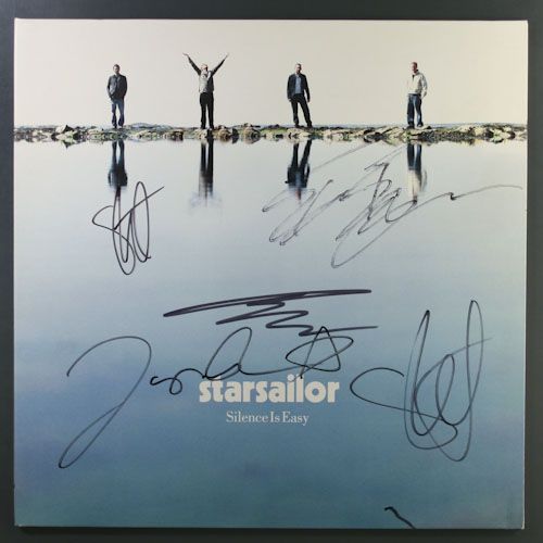 Starsailor Silence Is Easy Signed Vinyl Lp Amoeba Music