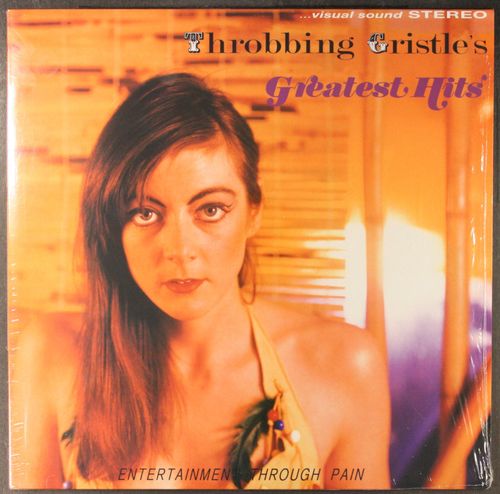 Throbbing Gristle Throbbing Gristle S Greatest Hits Remastered Uk Issue Vinyl Lp Amoeba Music