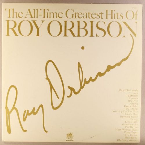 Roy Orbison The All Time Greatest Hits Of Roy Orbison Vinyl Lp Amoeba Music