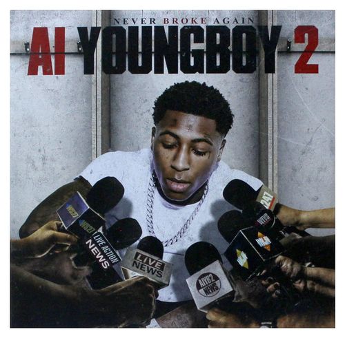 加2LP YoungBoy Never Broke Again AI Youngboy 2 1655923 Never Broke Again, A /00520 YoungBoy NBA AI YOUNGBOY 2 LP Vinyl Black - US
