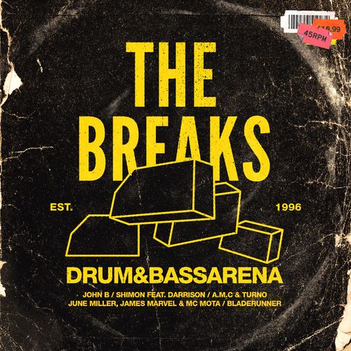 John B, A.M.C, DJ Turno Drum & Bass Arena The Breaks (Vinyl 10