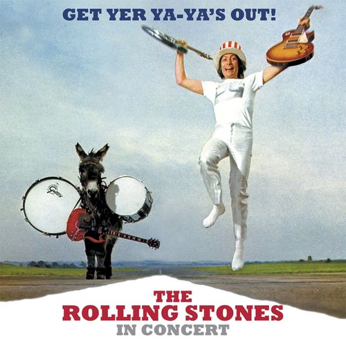 The Rolling Stones - Rolling Stones: Get Yer Ya-Ya's Out [Clear Vinyl + Lithograph] (Vinyl LP ...