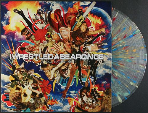 Iwrestledabearonce It S All Happening Clear With Rainbow Splatter Vinyl Vinyl Lp Amoeba Music