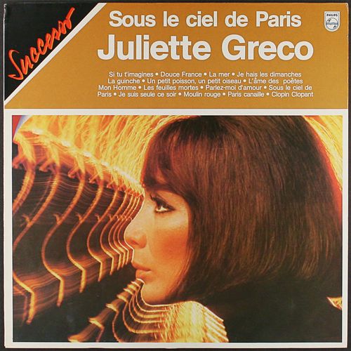 Cirkel Raffinere Beloved Juliette Gréco - Sous Le Ciel De Paris [Original Issue] (Vinyl LP) - Amoeba  Music