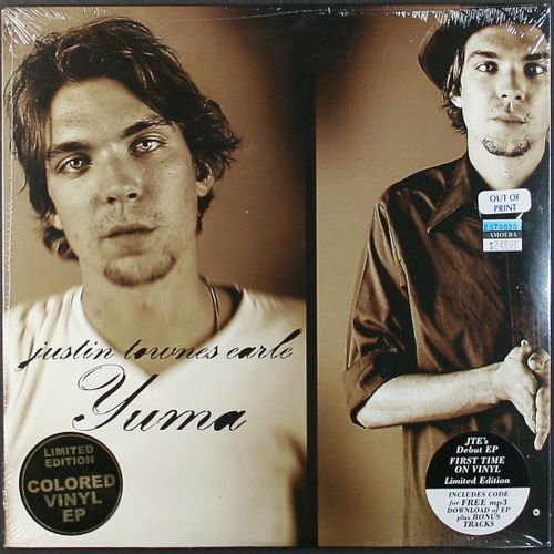 Justin Townes Earle Yuma Record Store Day Translucent Gold Vinyl Vinyl 10 Amoeba Music