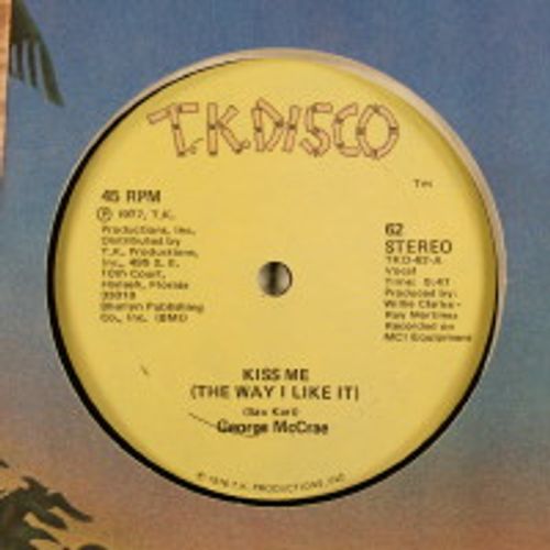 George Mccrae Kiss Me The Way I Like It Vinyl 12 Amoeba Music George mccrae was the second oldest of nine children, born in west palm beach, fl on october 19, 1944. amoeba music