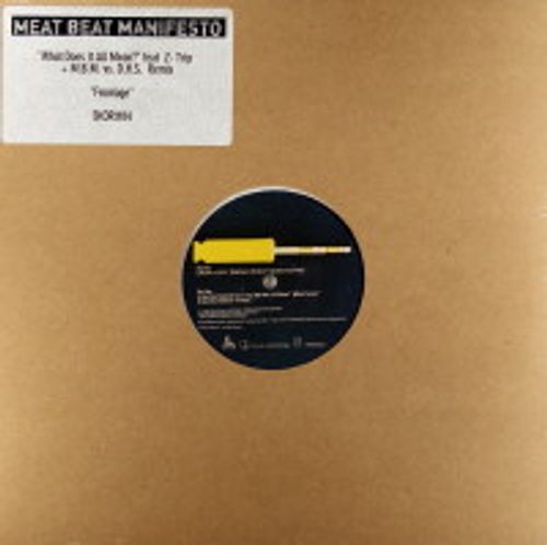 Meat Beat Manifesto What Does It All Mean Vinyl 12 Amoeba Music