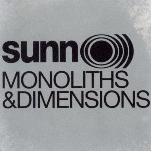hjælpemotor hul Derfra Sunn O))) - Monoliths & Dimensions (Vinyl LP) - Amoeba Music