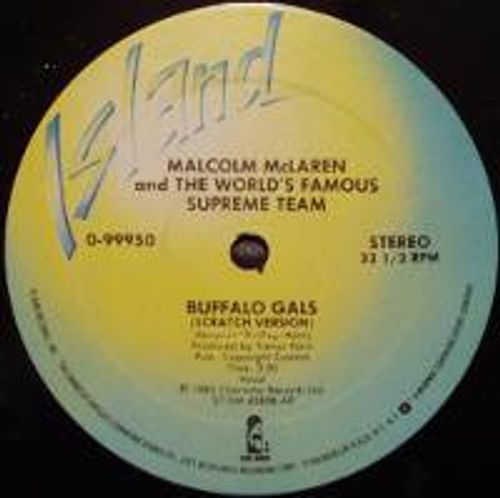Malcolm Mclaren Buffalo Gals Vinyl 12 Amoeba Music
