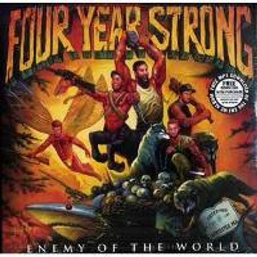Four Year Strong Enemy Of The World Vinyl Lp Amoeba Music