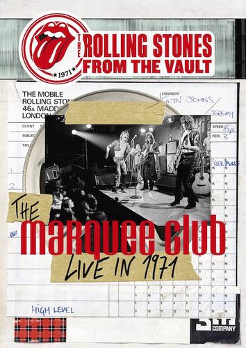 Album Art for From The Vault: The Marquee Club, Live in 1971  (LP Plus DVD) by The Rolling Stones