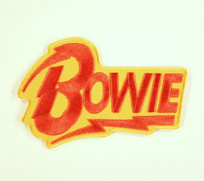 1/" Orange Lightning Bolt Embroidery Applique Patch