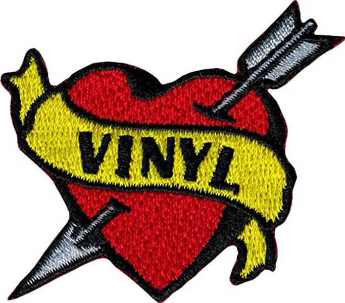 I Heart Vinyl (Patch) - Amoeba Music