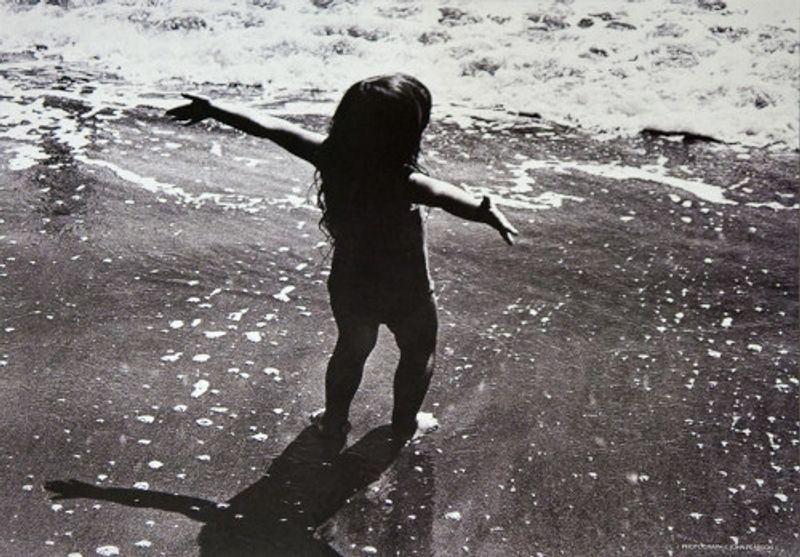 John Pearson-Little Girl On The Beach Poster - Amoeba Music