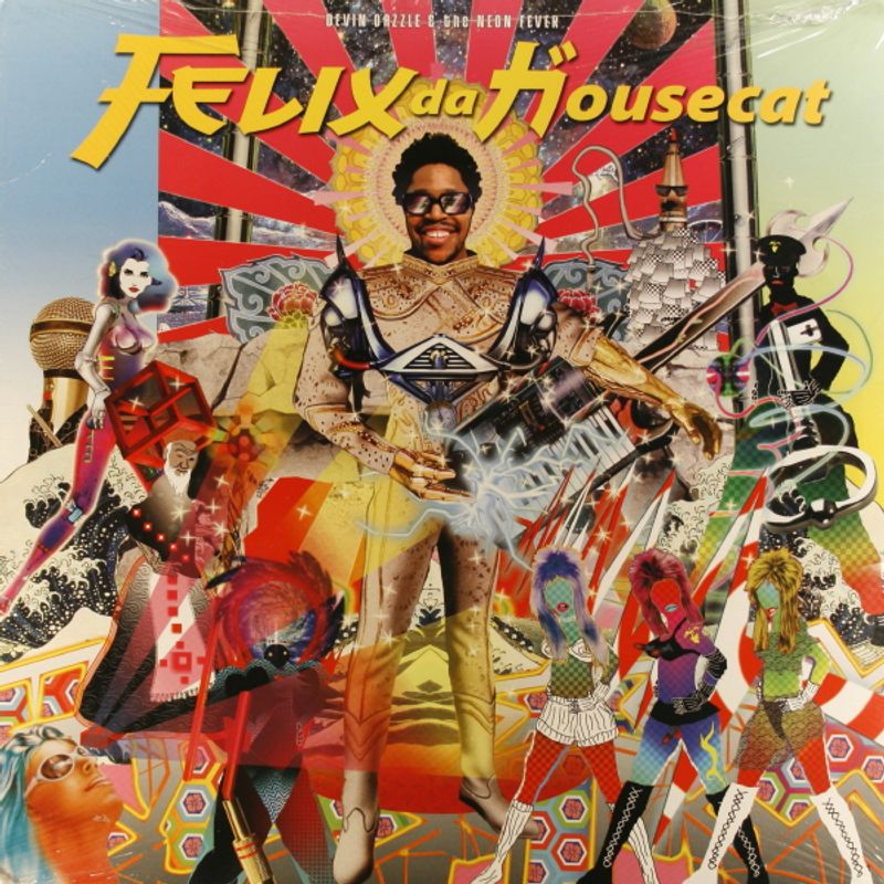 Felix Da Housecat Devin Dazzle The Neon Fever Vinyl Lp Amoeba Music