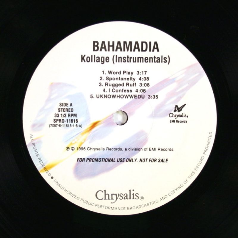Bahamadia - Kollage [Instrumentals] (Vinyl LP) - Amoeba Music