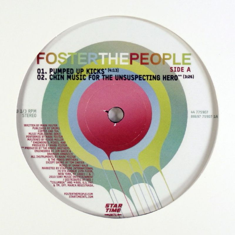 shoulder employment Subordinate Foster The People - Pumped Up Kicks (Vinyl 12") - Amoeba Music