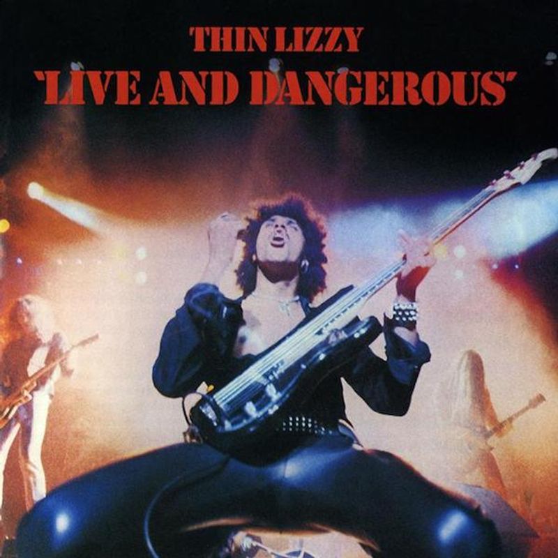 Thin Lizzy Live And Dangerous Red Vinyl Vinyl Lp Amoeba Music