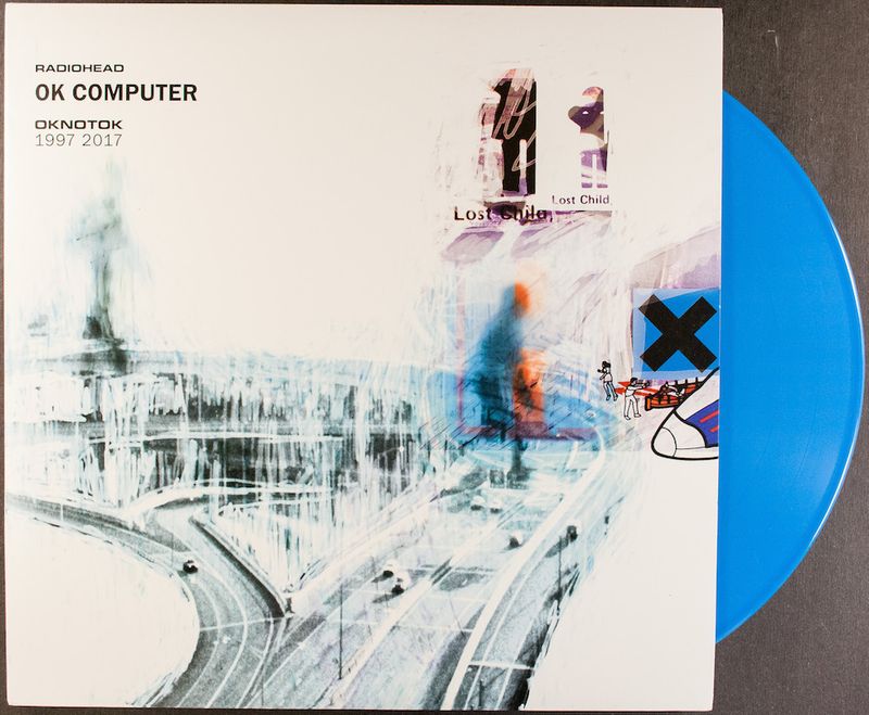 Radiohead - OK OKNOTOK 1997-2017 [Indie Exclusive Blue Vinyl] (Vinyl LP) - Amoeba Music