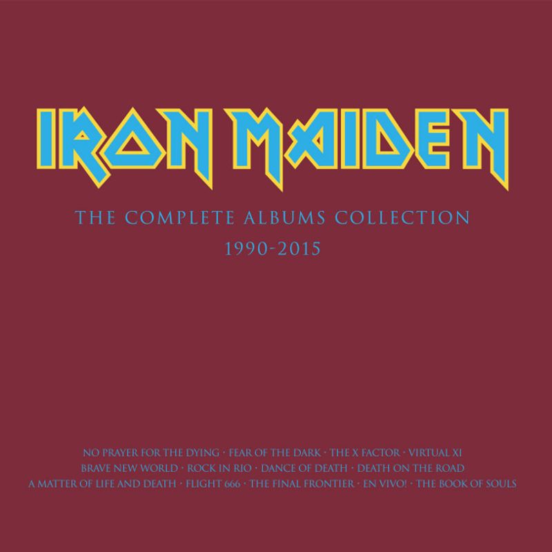 Iron Maiden The Complete Albums Collection 1990 2015 Box Set Vinyl Lp Amoeba Music