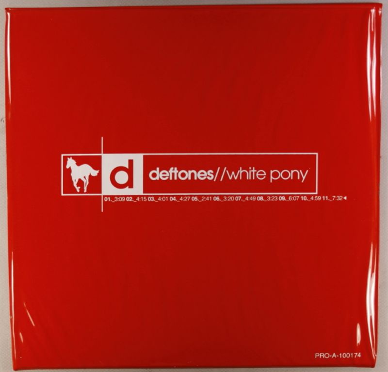 Deftones White Pony Ltd Ed Red Promo Vinyl Lp Amoeba Music