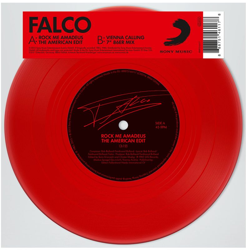 Falco Rock Me Amadeus Black Friday Vinyl 7 Amoeba Music