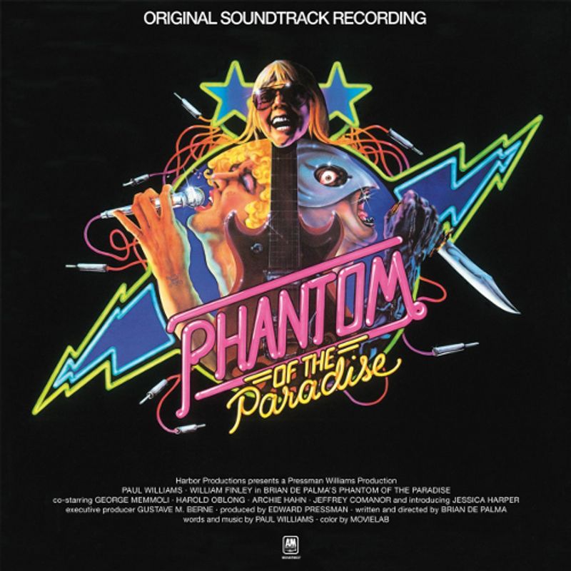 Paul Williams Phantom Of The Paradise Ost Eu Import Limited Edition Colored Vinyl Vinyl Lp Amoeba Music