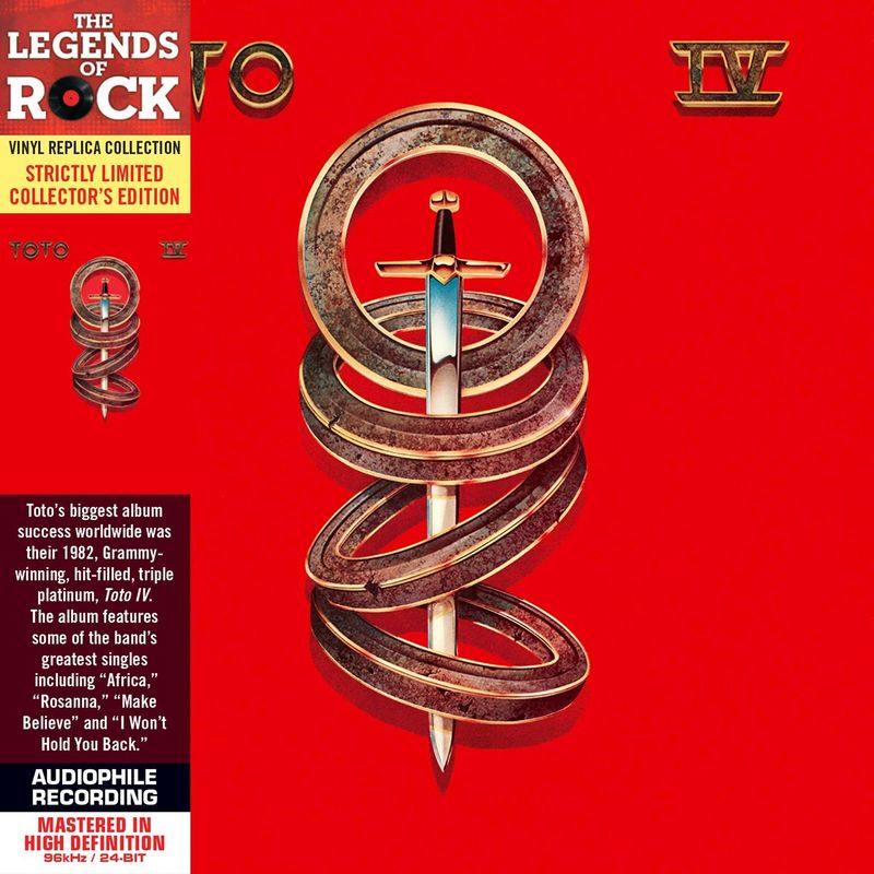 Toto Toto Iv Mini Lp Sleeve Cd Amoeba Music
