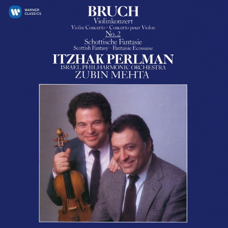 velfærd transmission kandidat Max Bruch, Zubin Mehta, Itzhak Perlman, Israel Philharmonic Orchestra -  Bruch: Violin Concerto No. 2 / Scottish Fantasy (CD) - Amoeba Music