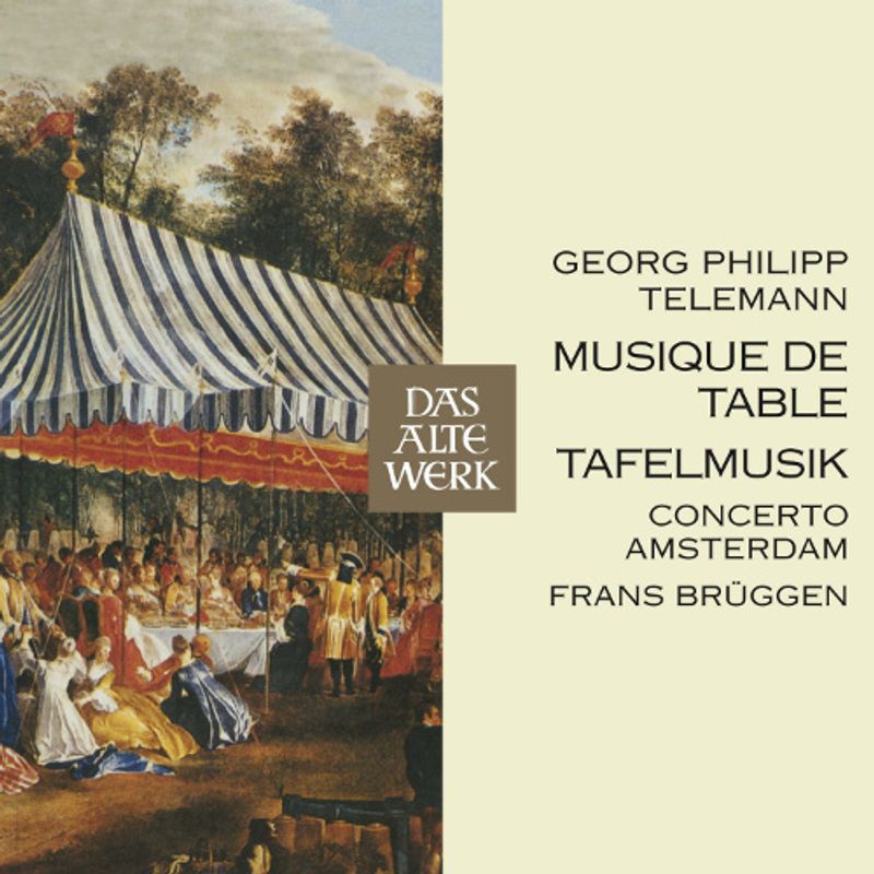 4CD TELEMANN, G. P. Telemann Musique 2564687041 Teldec Classics ...