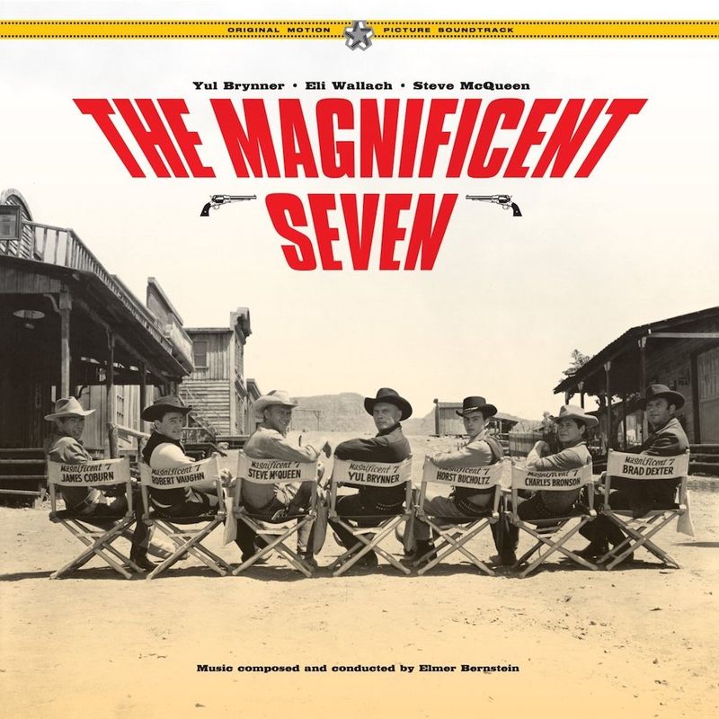 Elmer Bernstein The Magnificent Seven Ost Vinyl Lp Amoeba Music