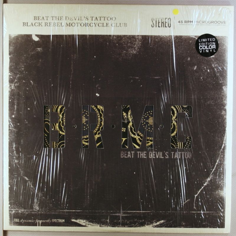 Black Rebel Motorcycle Club Beat The Devil S Tattoo Grey Marble Vinyl Vinyl Lp Amoeba Music
