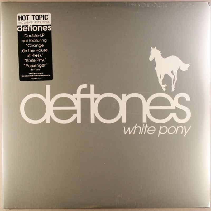 Deftones White Pony Silver Vinyl Vinyl Lp Amoeba Music