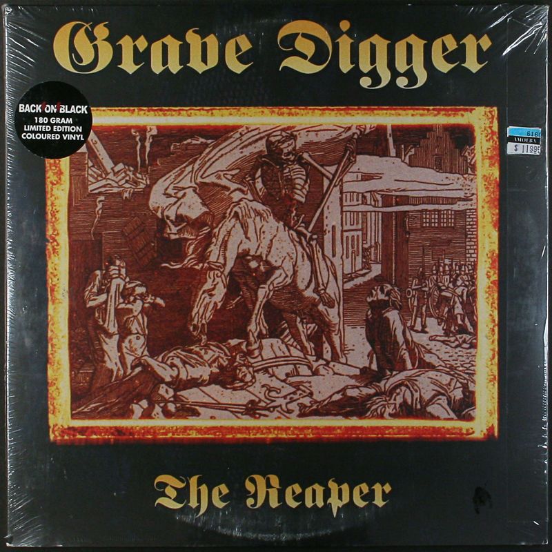 Grave Digger The Reaper Back On Black 180 Gram Yellow Vinyl Vinyl Lp Amoeba Music