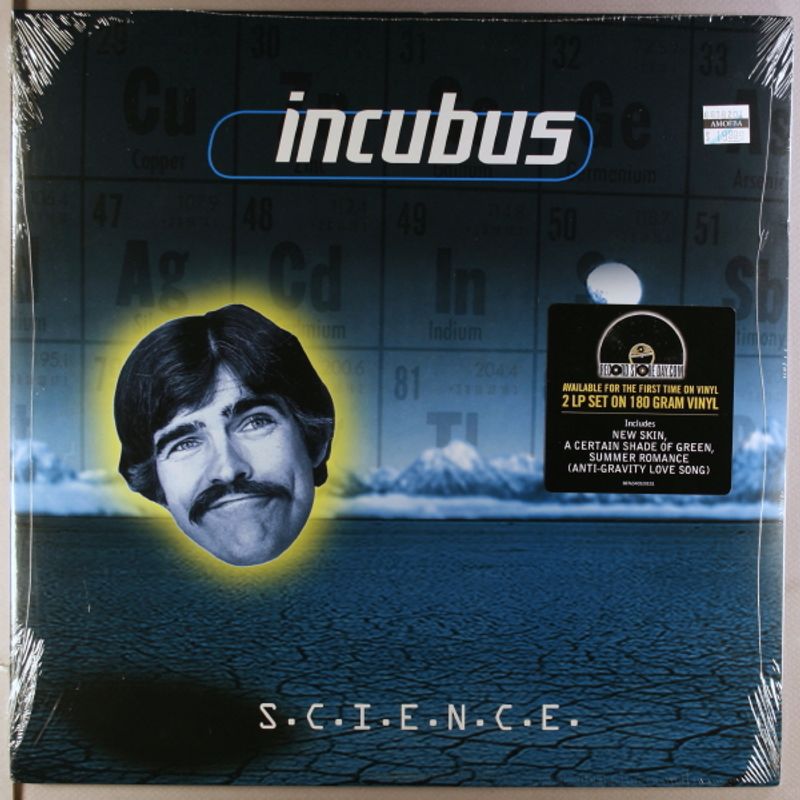 欧2LP Incubus S.c.i.e.n.c.e. MOVLP694 EPIC /00520 Incubus S.C.I.E.N.C.E. 180g 2LP