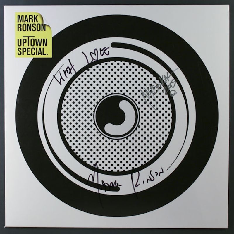 Mark Ronson Uptown Special Signed Vinyl Lp Amoeba Music