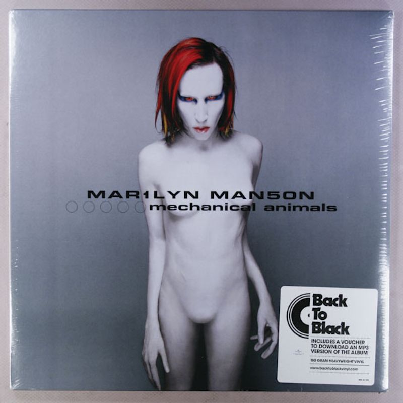 Marilyn Manson Mechanical Animals Eu 180 Gram Vinyl Vinyl Lp Amoeba Music