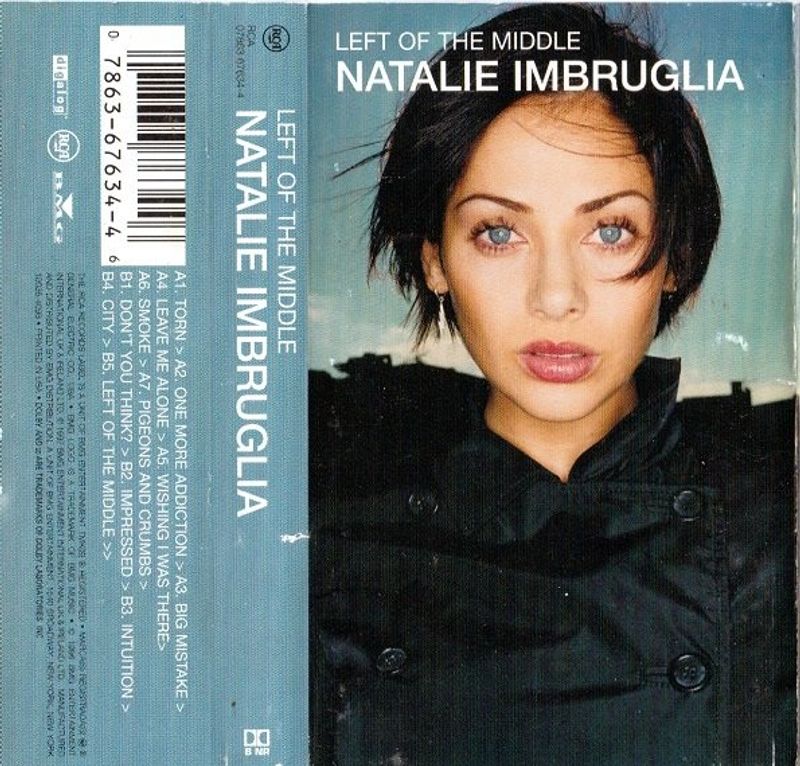 Natalie Imbruglia Left Of The Middle Cassette Amoeba Music