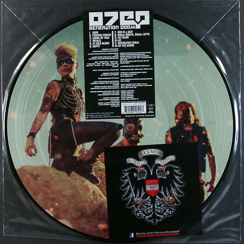 Otep Generation Doom Record Store Day Austrian Picture Disc Vinyl Lp Amoeba Music
