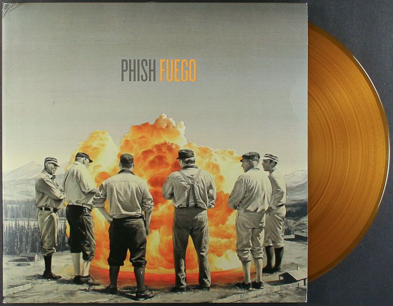 Phish Fuego 180 Gram Orange Vinyl Vinyl Lp Amoeba Music