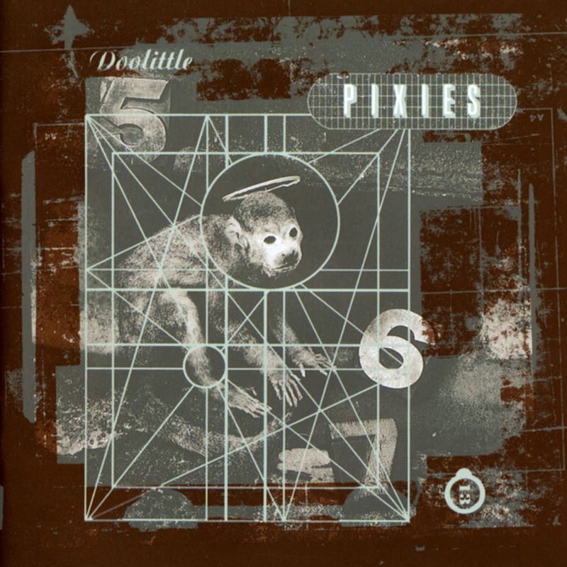 Pixies-Doolittle lp cover keyring keychain